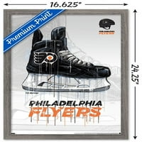 Philadelphia Flyers-Csepegtető Korcsolya Fali Poszter, 14.725 22.375