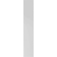 Ekena Millwork 3 4 W 37 H True Fit PVC Két tábla csatlakozott a Board-N-Batten redőnyöknek W z-bár, fehér