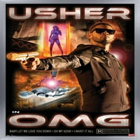 Usher - OMG Wall poszter, 14.725 22.375