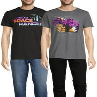 Világos férfiak Zurg és Space Ranger grafikus pólók rövid ujjú, 2 csomag