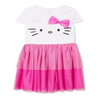 Hello Kitty Girls cosplay tutu ruha, méret 4-12