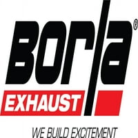 Borla Touring Cat-Back Kipufogórendszer; ban ben.; Beleértve. Csatlakozó csövek hangtompítók hardver. Fordulj be. Hosszú