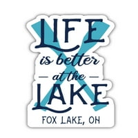 Fo Lake Ohio Szuvenír Hűtőmágnes Lapát Design