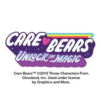 Care Bears: kinyit a mágikus Grumy Bear sóhaj konyha hűtőszekrény szekrény gomb mágnes