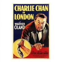 Posterazzi MOV Charlie Chan a londoni film poszter-ban