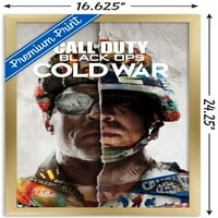 Call of Duty: Fekete Ops hidegháború-kulcs Művészeti fali poszter, 22.375 34