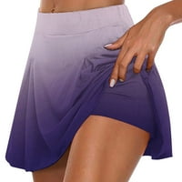 Finelylove jóga nadrág zsebekkel nyári rövidnadrág Közép derék emelkedik jóga szilárd lila 2XL