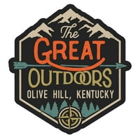 Olive Hill Kentucky A Nagy Szabadban Design Hűtőmágnes