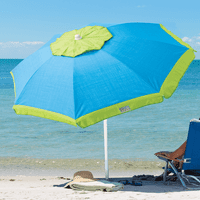 80 kék és zöld Octagon Beach Umbrella