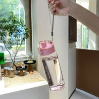 Vizes palack Szivárgásmentes utazási Bögrék hordozható Fitness átlátszó víz kancsó vizes palack Szivárgásmentes Szivárgásmentes