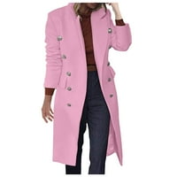 Aayomet női téli kabátok Női Dupla árok kabátok közepes hosszúságú öves felöltő hosszú ruha kabát levehető kapucnival,