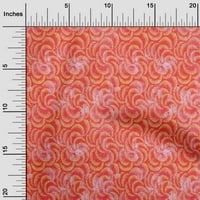 oneOone Viszkóz Jersey piros Szövet batikolt Diy Ruházat foltvarrás szövet nyomtatási szövet által Udvar széles