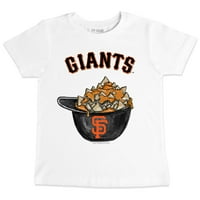 Csecsemő Apró Fehérrépa Fehér San Francisco Giants Nacho Sisak Póló