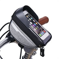 Kerékpár telefon elülső keret táska-kerékpár táska vízálló felső cső kerékpáros telefon tartó telefon tok telefon alatt