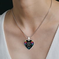 Jiyugala nyakláncok medálok Női lányoknak rozsdamentes acél örökre őszibarack Szív Ékszerek szív alakú nyaklánc Ajándékok
