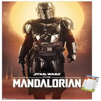 Csillagok háborúja: A Mandalorian - Mandalorian 22.37 34.00 poszter a Trends International által