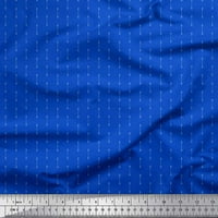 Soimoi Kék Pamut Poplin Szövet nyilak nyíl nyomtatási szövet által Udvar széles
