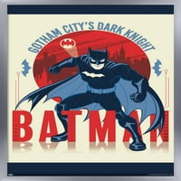 Képregény Batman-Gotham City Sötét Lovag Falplakátja, 22.375 34