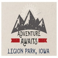 Legion Park Iowa Szuvenír Hűtőmágnes Kaland Várja A Tervezést