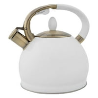 Tohuu teafőző teáskanna a kályha tetejére rozsdamentes acél Rozsdamentesítő teafőző teáskanna ergonomikus fogantyúval