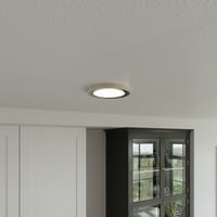 Design ház Paxton LED süllyesztett mennyezeti lámpa szatén nikkel
