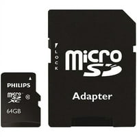 Philips fm64ma45b 64GB microSDXC kártya adapterrel