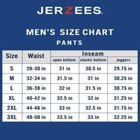 Jerzees férfi és nagy férfi Fleece Jogger Sweatpants, 3XL méretig