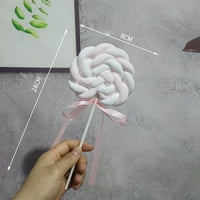 Lollipop Decor aranyos élénk Gyanta Kreatív vizuális hatás Lollipop kijelző otthoni