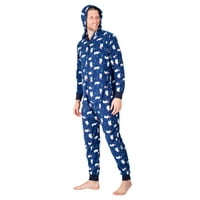 Felnőtt Onesie Férfiak Hangulatos Karácsonyi Ünnep Férfi Onsie Pizsama Felnőtt Pizsama Férfiaknak Flanel Felnőtt Férfi