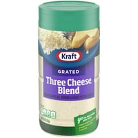 Kraft három sajt keverék reszelt sajt, oz Shaker