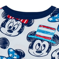 Mickey és Minnie kisgyermek pizsama szett, 2 darabos, 12m-5T méretek