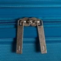 Hardside gördülő fonó függőleges szett, 20 28 poggyász duó, csomagoló kockák, kék