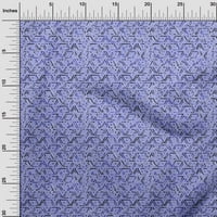 oneOone Georgette Viszkóz lila Szövet geometriai ruha Anyag Szövet nyomtatási Szövet az udvaron széles