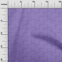 oneOone Pamut Cambric közepes lila Szövet Geometriai foltvarrás kellékek nyomtatási varrás szövet az udvaron széles