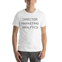 2XL igazgató Marketing Analytics póló Rövid ujjú pamut póló Undefined Ajándékok