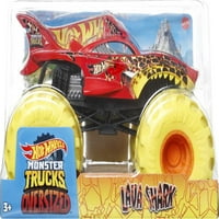 Hot Wheels Monster Trucks 1: Méretarányos Járművek, Gyűjthető Öntött Játék Teherautók