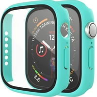 Southwit ömlesztett tokok kompatibilisek az Apple Watch Series 3 Series 2 sorozattal, beépített Edzett üveg képernyővédővel,
