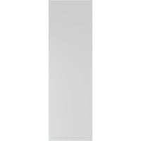 Ekena Millwork 18 W 79 H True Fit PVC Két egyenlő sík paneles redőny, mazsolarna