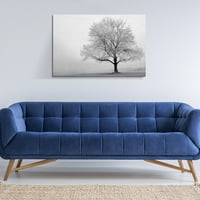Remekmű művészeti galéria téli fa nyugalom: ilona wellmann vászon fotóművészeti nyomtatás 30 40