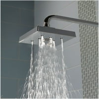 Delta univerzális Zuhanyozás alkatrészek H2okinetic GmbH egyszeri beállítás Raincan zuhanyfej matt fekete