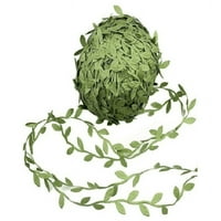 Olíva zöld levelek levél Trim szalag-Yard - DIY kézműves Party esküvői Lakberendezés