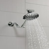 Peerless 3-praint zuhanyfej állítható zuhanykarral a Chrome 76375C-ben