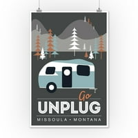 Missoula, Montana, Menj Ki A Konnektorból, Retro Lakókocsi