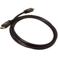 CB-000012-S 6. ft. Fekete HDMI-HDMI kábel
