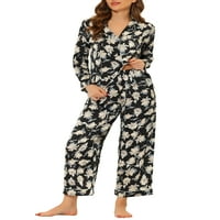 Egyedi árajánlatok női pizsama alvás ing éjszakai ruházat szatén pj szettek