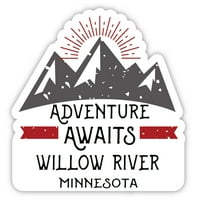 Willow River Minnesota Szuvenír Mágnes Kaland Várja A Tervezést