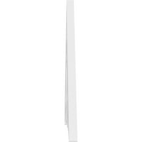 Ekena Millwork 60 W 1 2 H 1 P hangmagasság Preston építészeti minőségű PVC Gable Pediment