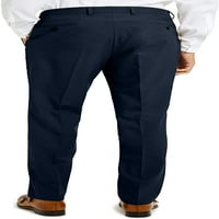 Chaps lapos elülső férfiak szilárd klasszikus illeszkedése testreszabott öltöny külön nadrág