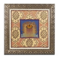 Védjegy Szépművészet 'Myrtle St. Monarch' vászon művészet: Rachel Paxton, arany díszes keret
