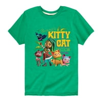 Santiago of the Sea-Kitty Cat Crew-kisgyermek és Ifjúsági Rövid ujjú grafikus póló